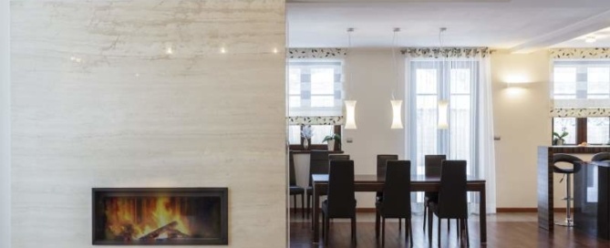 Modern fireplaces Design in Charlotte - Artistic Contractors